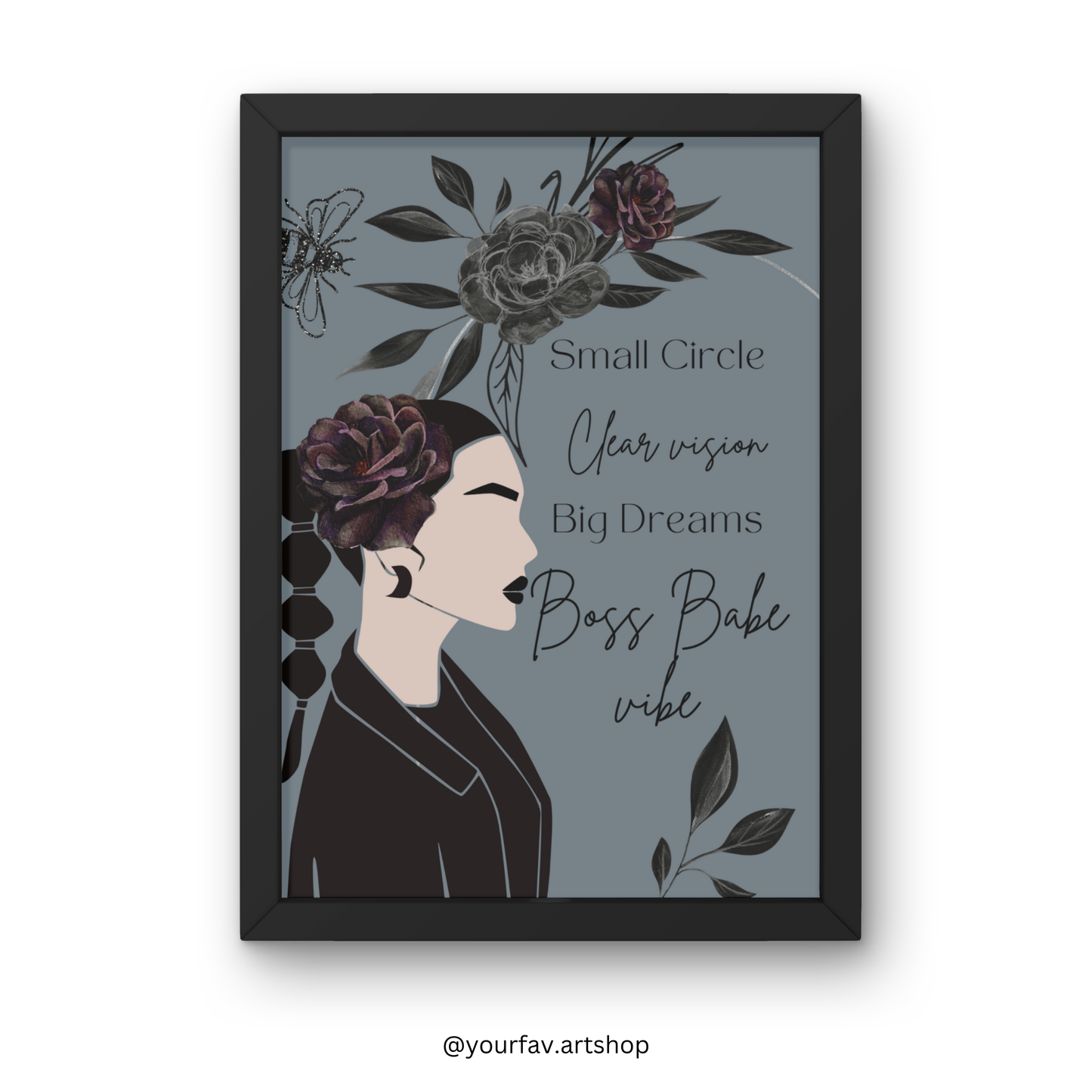 Boss Babe wall art
