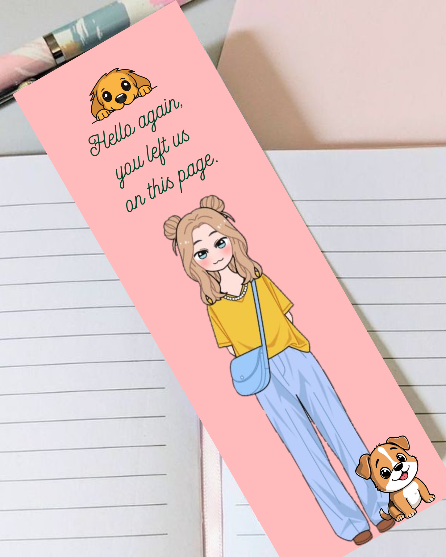 You left here Bookmark